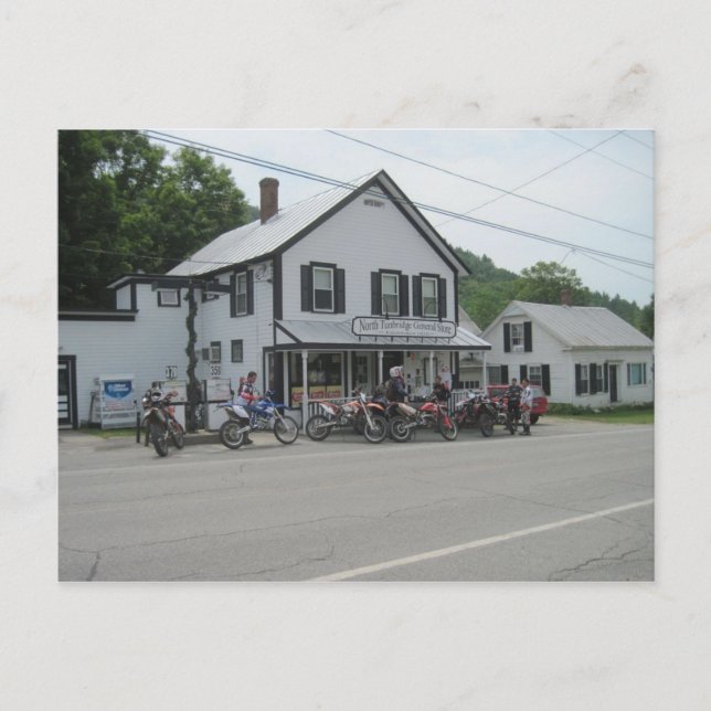 North Tunbridge VT General Store i juli 2012 Vykort (Framsida)