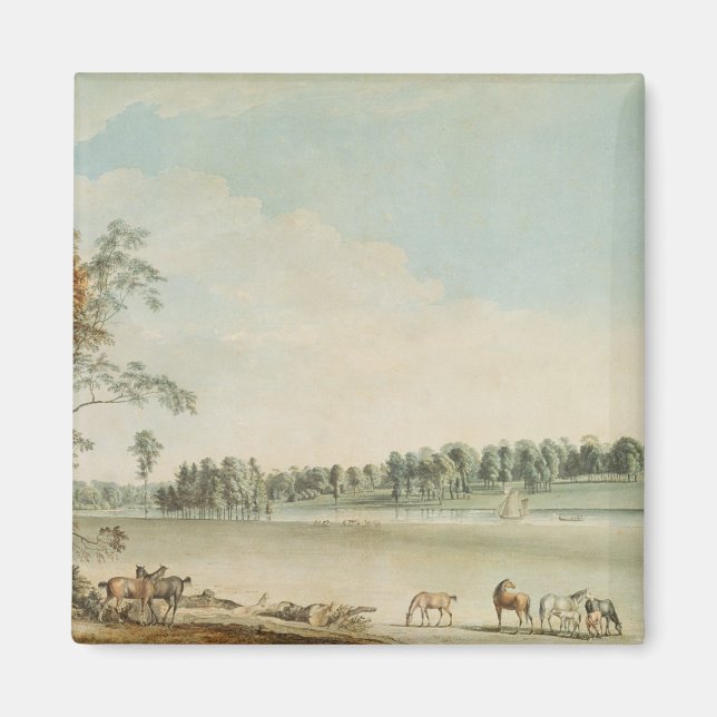 North Väster View of Wakefield Lodge in Whittlebur Magnet (Framsidan)