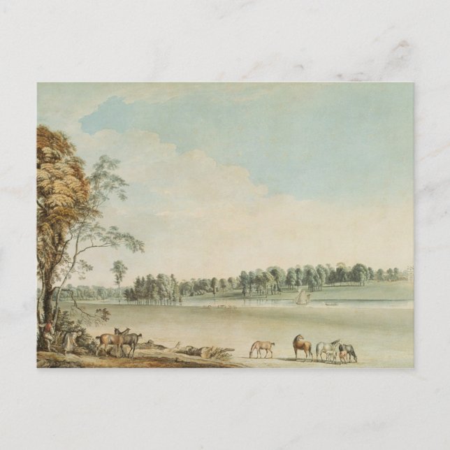 North Väster View of Wakefield Lodge in Whittlebur Vykort (Framsida)