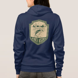 North Wisconsin Fishing Badge T Shirt