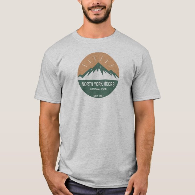 North York Moors National Park T Shirt (Framsida)