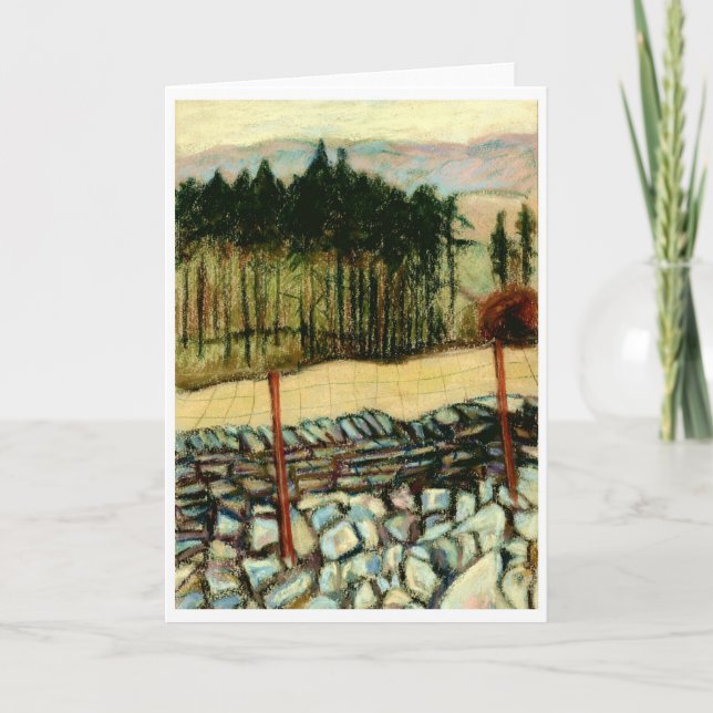 North Yorkshire Moors Greeting Card Kort (Framsida)