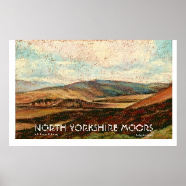 North Yorkshire Moors Print/Poster.. Poster (Framsidan)