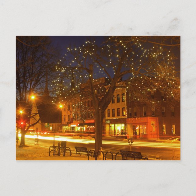 Northampton Downtown Ljus Vykort (Framsida)