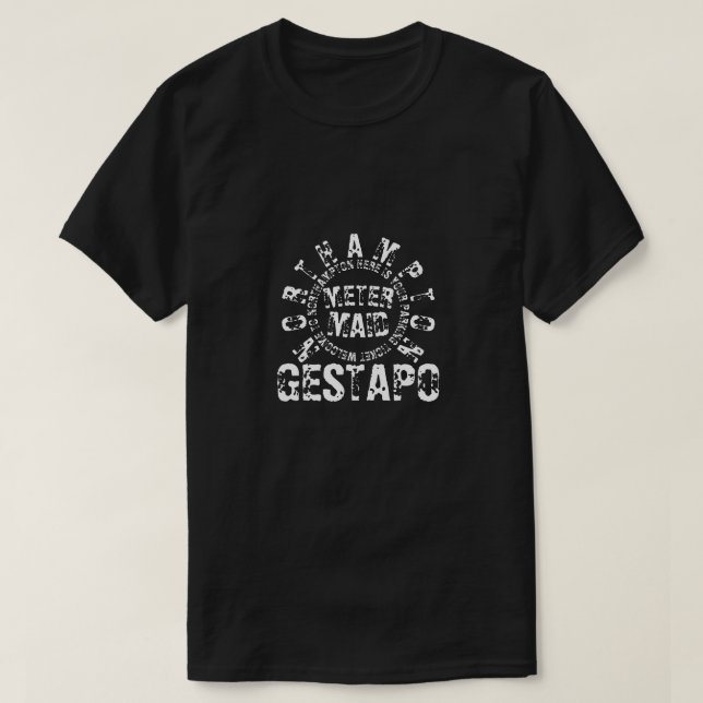NORTHAMPTON LAPPLISA GESTAPO T SHIRT (Design framsida)