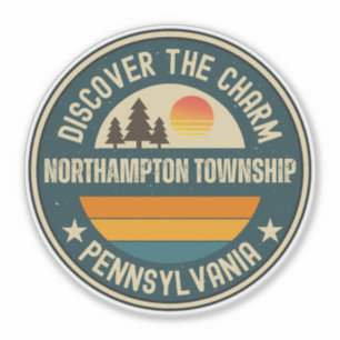Northampton township, Pennsylvania Klistermärken