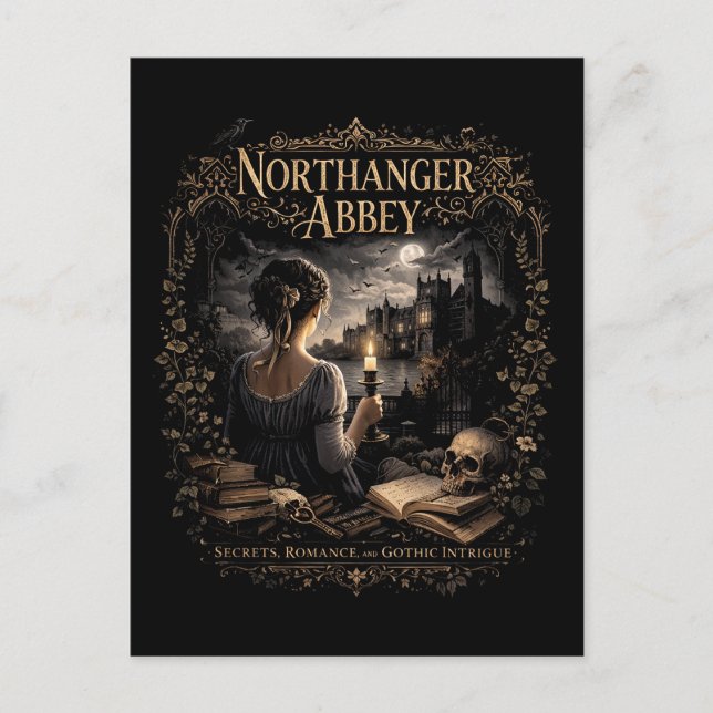Northanger Abbey Vykort (Framsida)