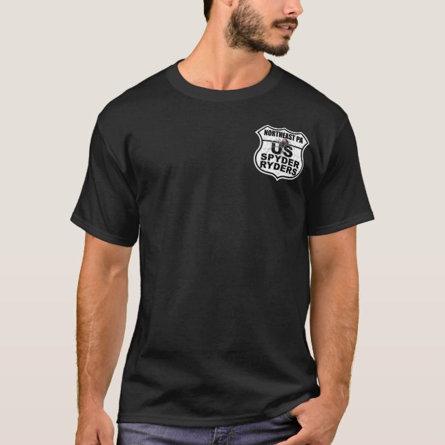 Northeast PA Kapitel - Logo ficka T Shirt (Framsida)