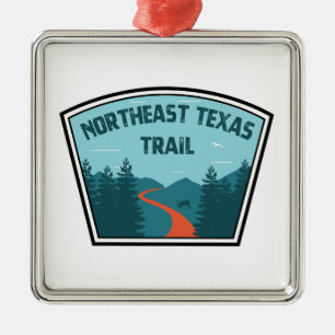 Northeast Texas Trail Julgransprydnad Metall