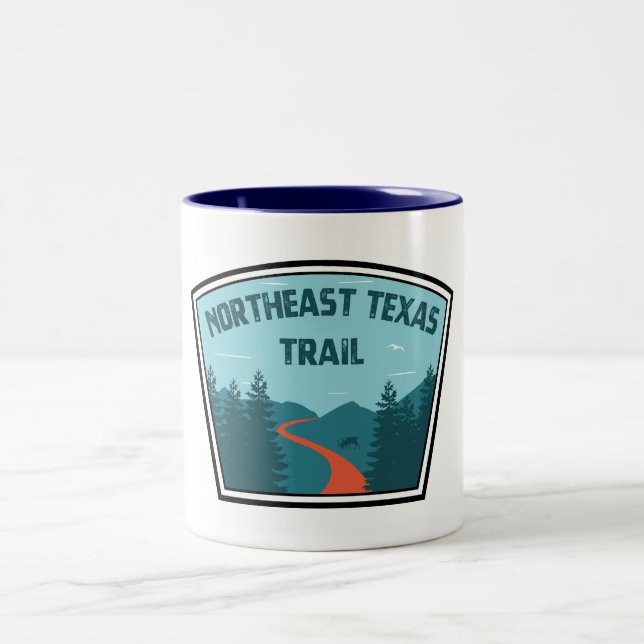 Northeast Texas Trail Två-Tonad Mugg (Center)