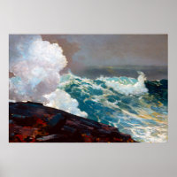 Northeaster av Winslow Homer 1895