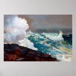 Northeaster by Winslow Homer 1895 Poster
