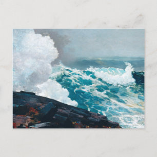 Northeaster Winslow Homer vykort