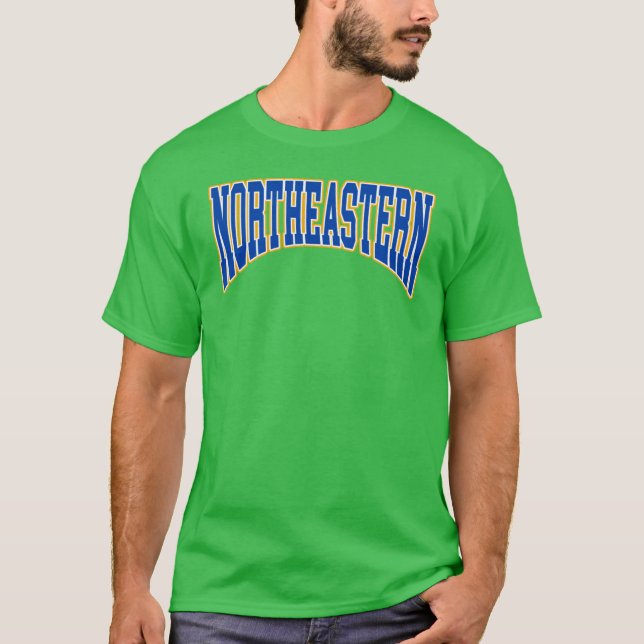 northeastern illinois university9 t shirt (Framsida)