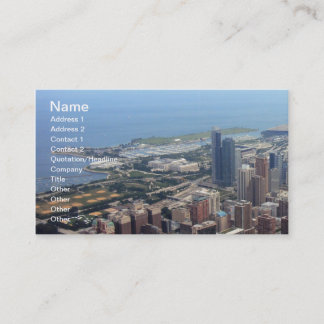 Northerly Island Park, Chicago, IL Visitkort