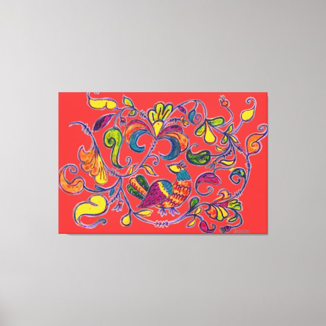 Northern Bird av Alexandra Cook Canvastryck (Framsida)