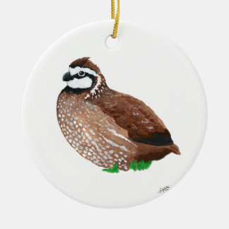 Northern Bobwhite Julgransprydnad Keramik