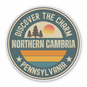Northern Cambria, Pennsylvania Klistermärken