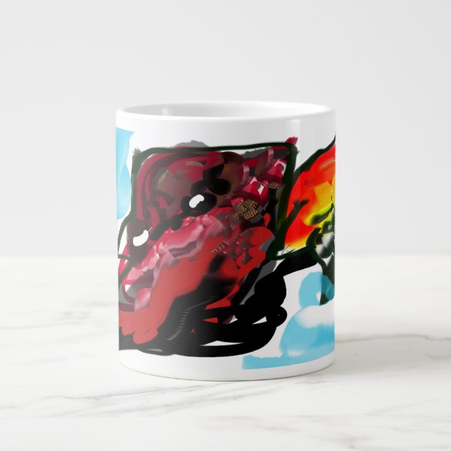 Northern Cardinal  Autumn joy Jumbo Mugg (Framsidan)