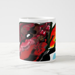 Northern Cardinal  Autumn joy Jumbo Mugg