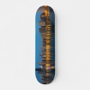 Northern Chicago Cityscape Mini Skateboard Bräda 18,5 Cm