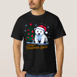 Northern Christmas Spirit & Canadian Christmas. T Shirt