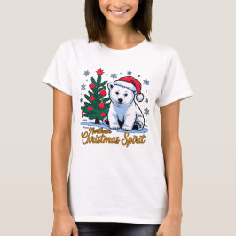 Northern Christmas Spirit & Canadian Christmas T Shirt