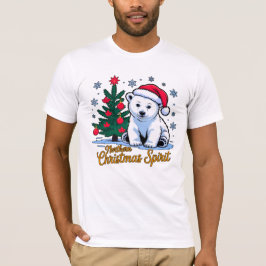 Northern Christmas Spirit & Canadian Christmas. T Shirt