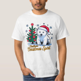 Northern Christmas Spirit & Canadian Christmas. T Shirt