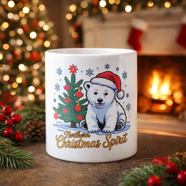 Northern Christmas Spirit Specialmugg Jumbo Mugg (Skapare uppladdad)
