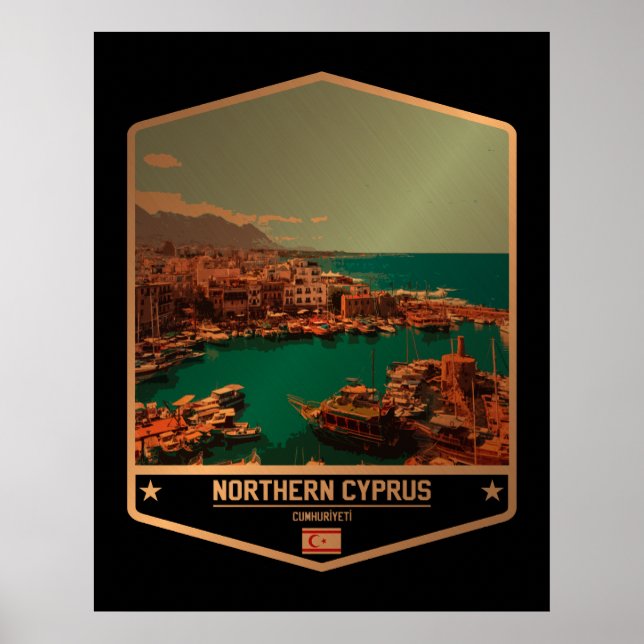 Northern Cyprus Poster (Framsidan)