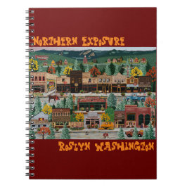 "Northern Exposure" ~ Roslyn, Washington Anteckningsbok