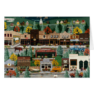 "Northern Exposure" ~ Roslyn, Washington Hälsningskort