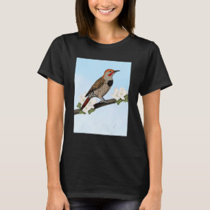 Northern Flicker Birdlover Fågelskådare Animal T Shirt