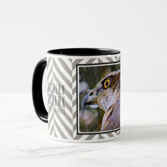 Northern Goshawk［Combo Mug］ Mugg (Framsida vänster)