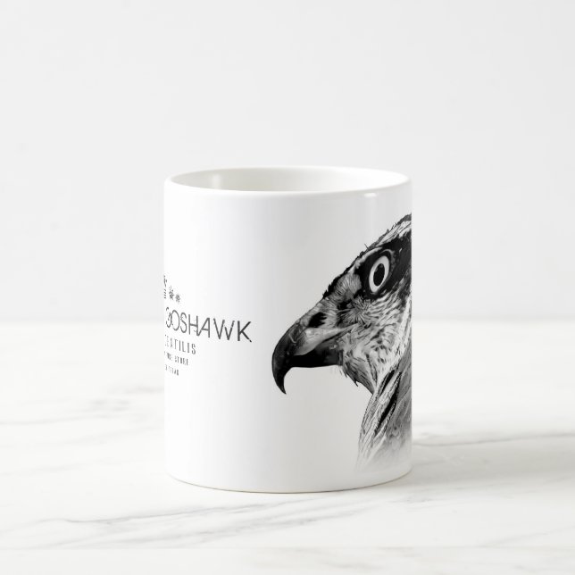 Northern Goshawk Kaffemugg (Center)