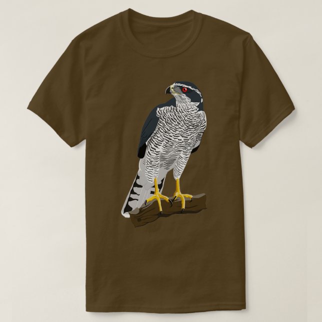 Northern Goshawk  T Shirt (Design framsida)