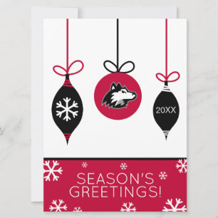 Northern Illinois Huskies Jul Julkort