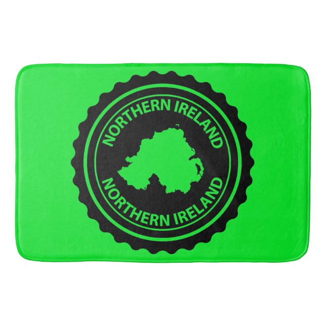 Northern Ireland Badrumsmatta (Framsidan)