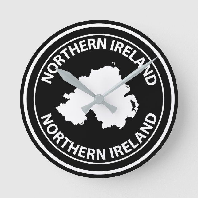 Northern Ireland Rund Klocka (Framsida)