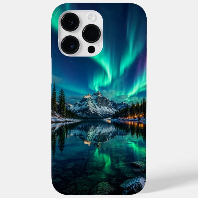 Northern Lights Cell Phone Case (Baksida)