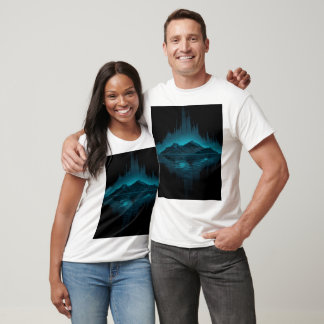 Northern Lights Mountain T-shirt