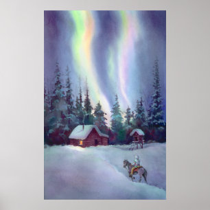 NORTHERN LJUS av SHARON SHARPE Poster