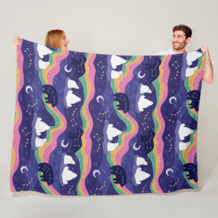 Northern Ljus Fleece Blanket