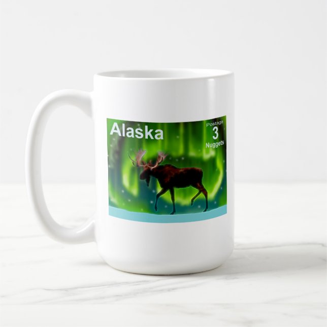 Northern Ljus Moose Kaffemugg (Vänster)