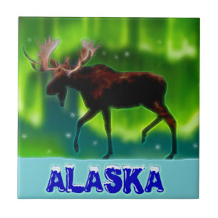 Northern Ljus Moose Kakelplatta