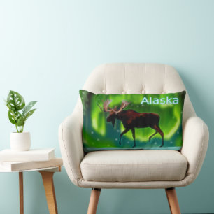 Northern Ljus Moose Lumbarkudde