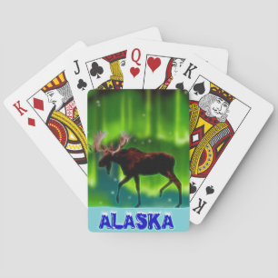 Northern Ljus Moose Spelkort