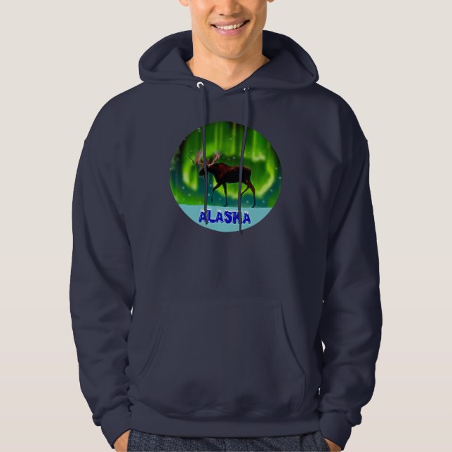 Northern Ljus Moose Sweatshirt (Framsida)