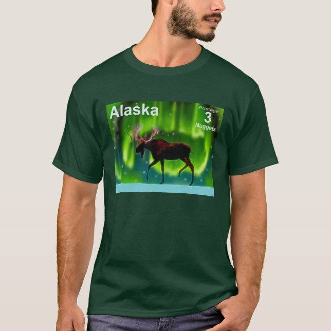 Northern Ljus Moose T-shirt (Framsida)